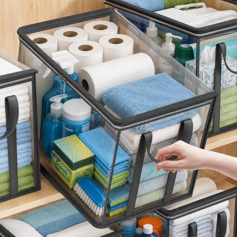 🔥Last Day 50% OFF📦Large Heavy-Duty Thick Plastic Clear Storage Bag for Clothes, Moving & Storage