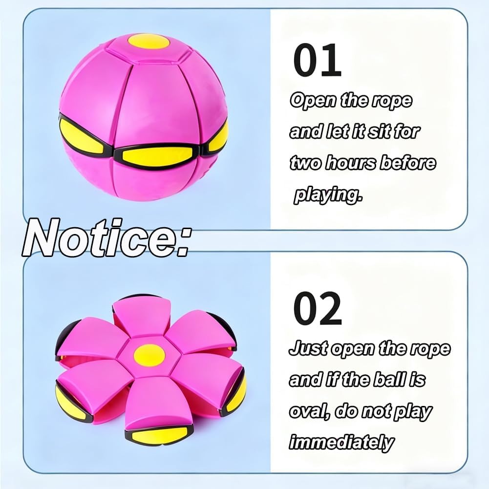 Magic Transforming Flying Ball Toy