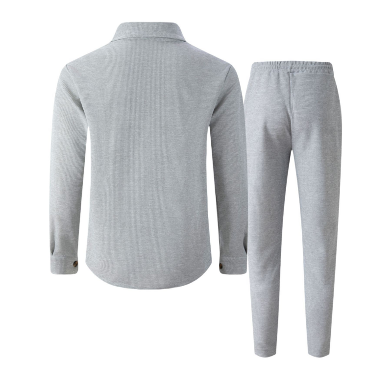 Everyday Waffle Jacket Set