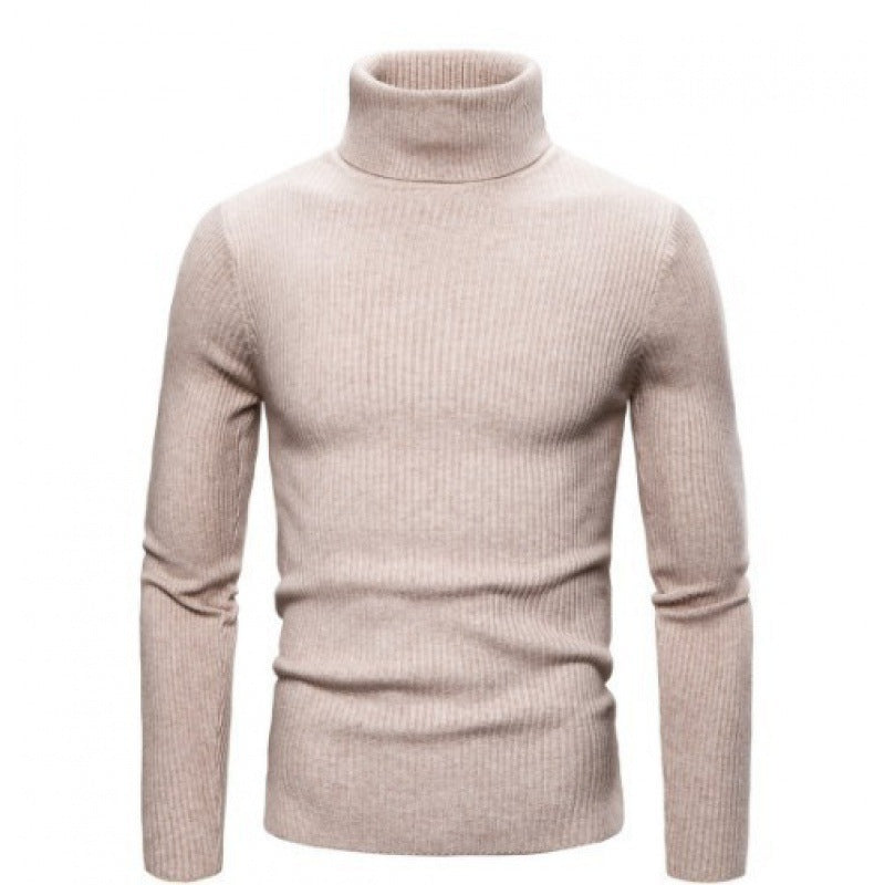 NordTrek SlimFit Ribbed Turtleneck Sweater