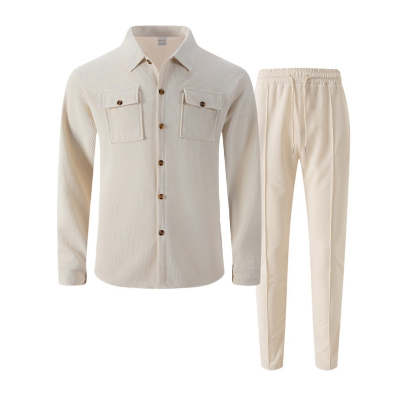 Everyday Waffle Jacket Set