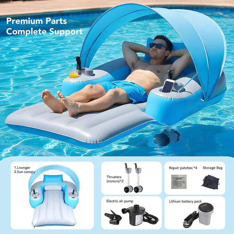 Lumen Motorized Summer Pool Cruiser
