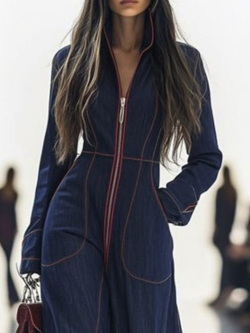 Effortless Zip Jumpsuit