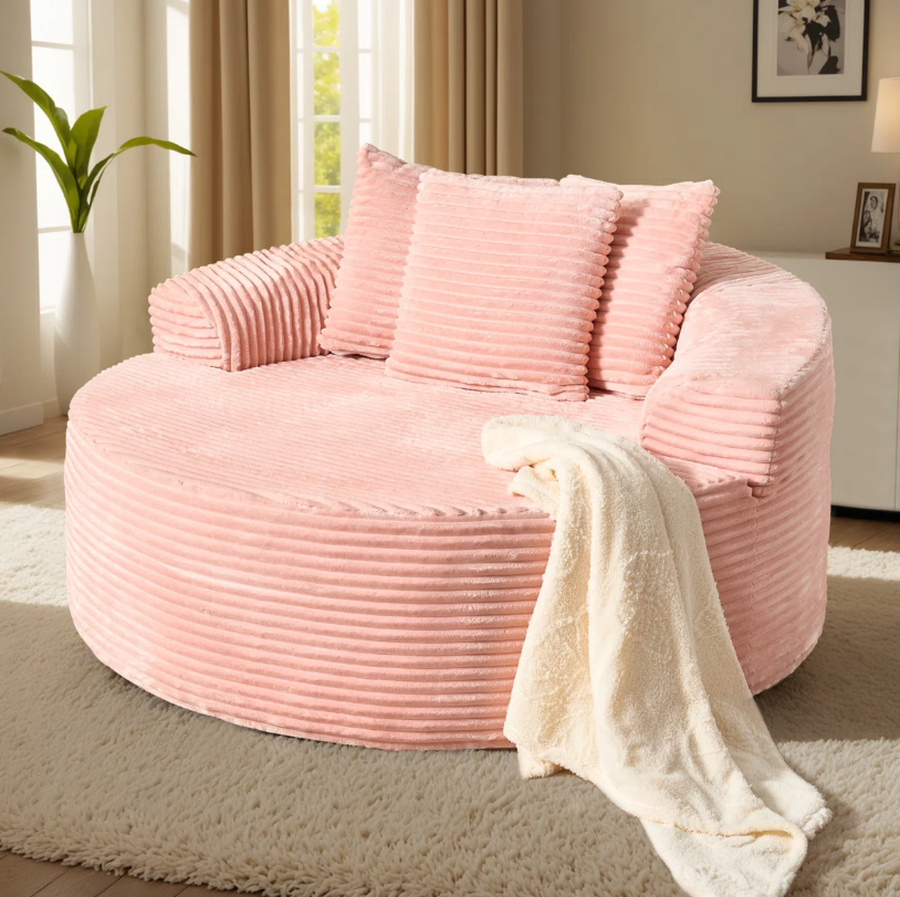 Lumen Boneless Round Lounge Chair