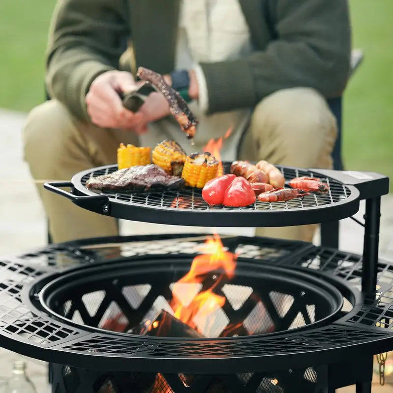 Lumen Backyard Fire Grill Pit