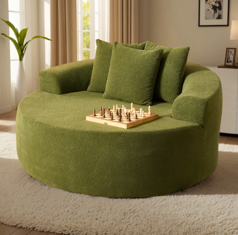 Lumen Boneless Round Lounge Chair
