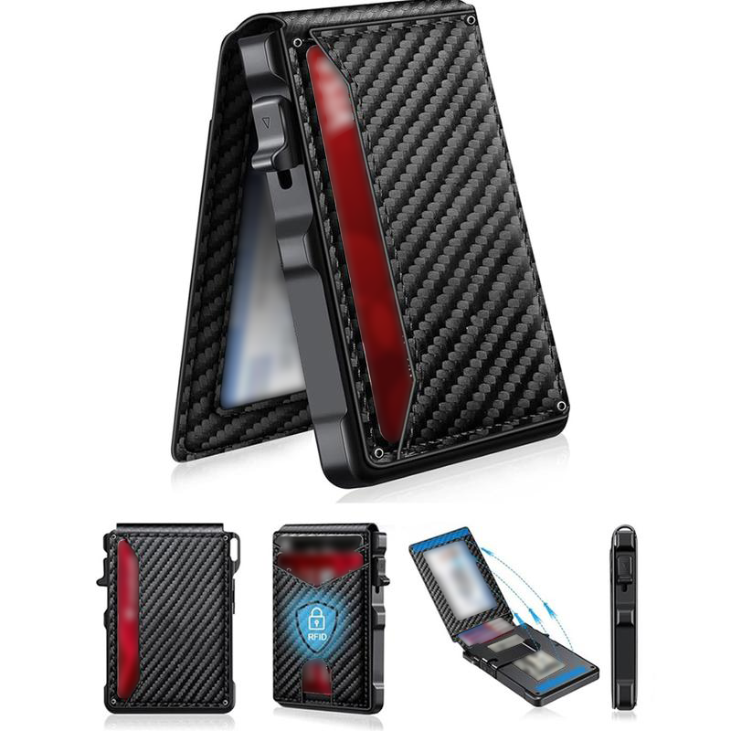 Anti-theft pop-up credit card wallet