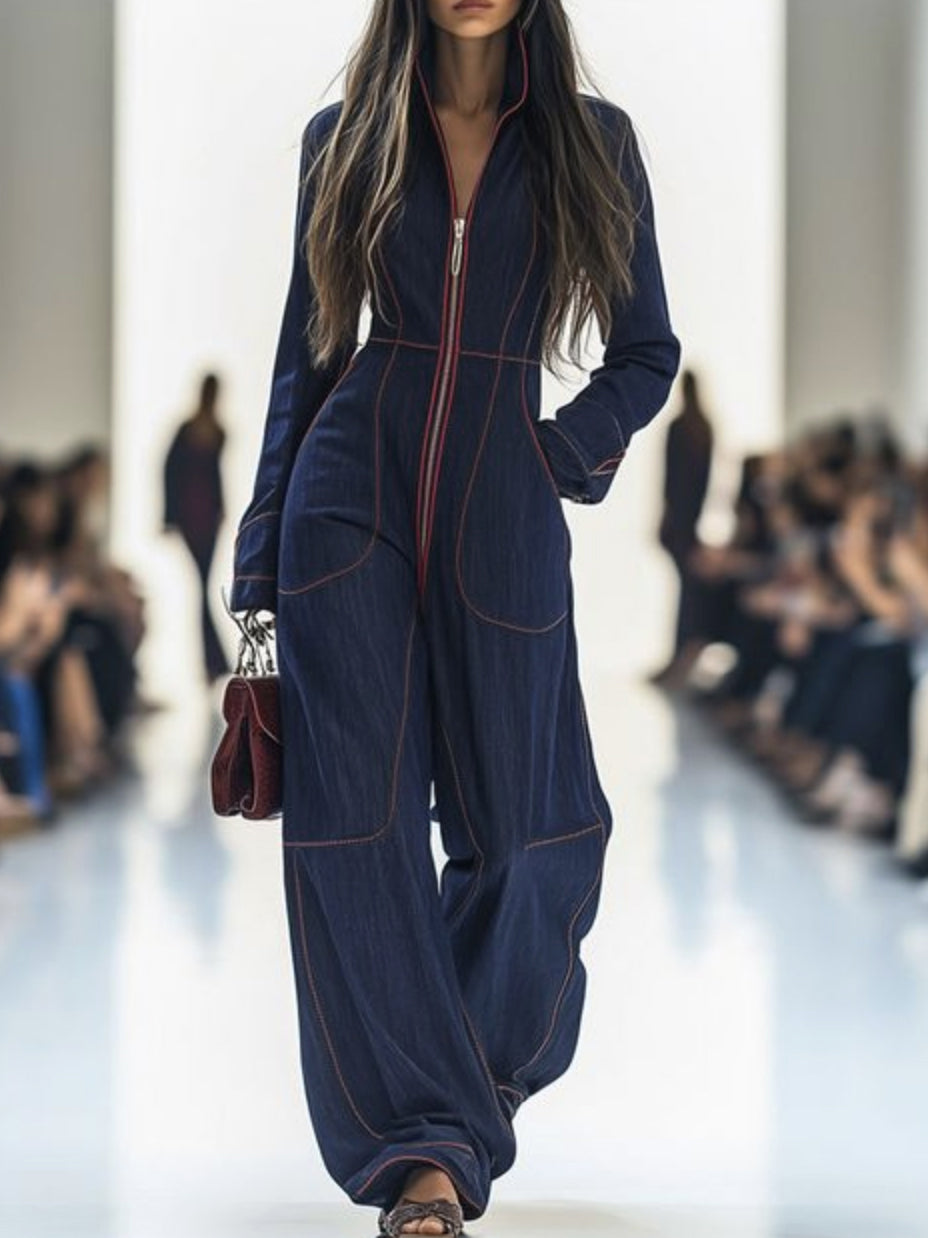 Effortless Zip Jumpsuit