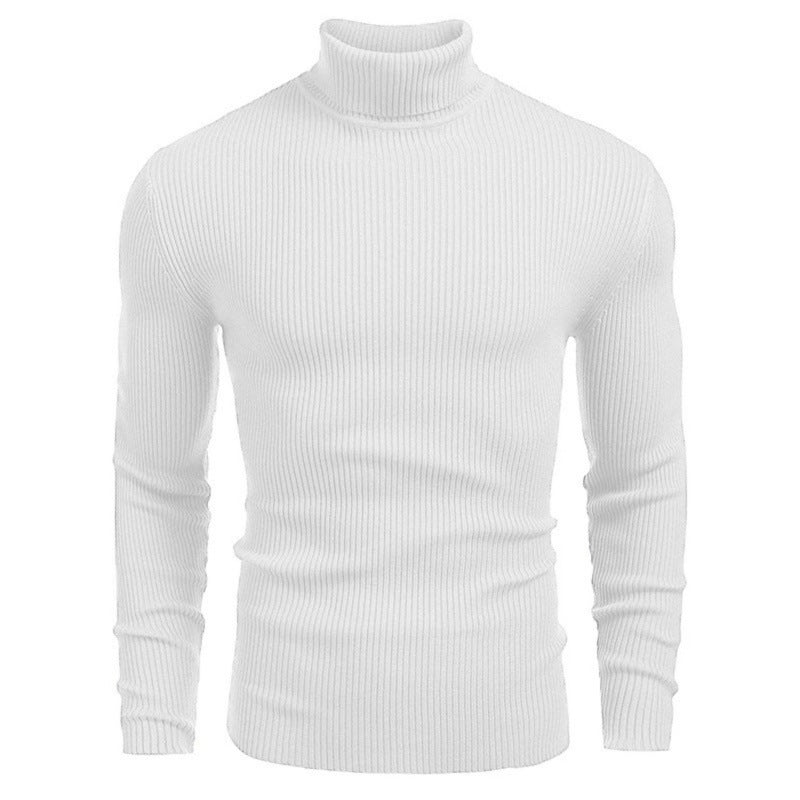 NordTrek SlimFit Ribbed Turtleneck Sweater