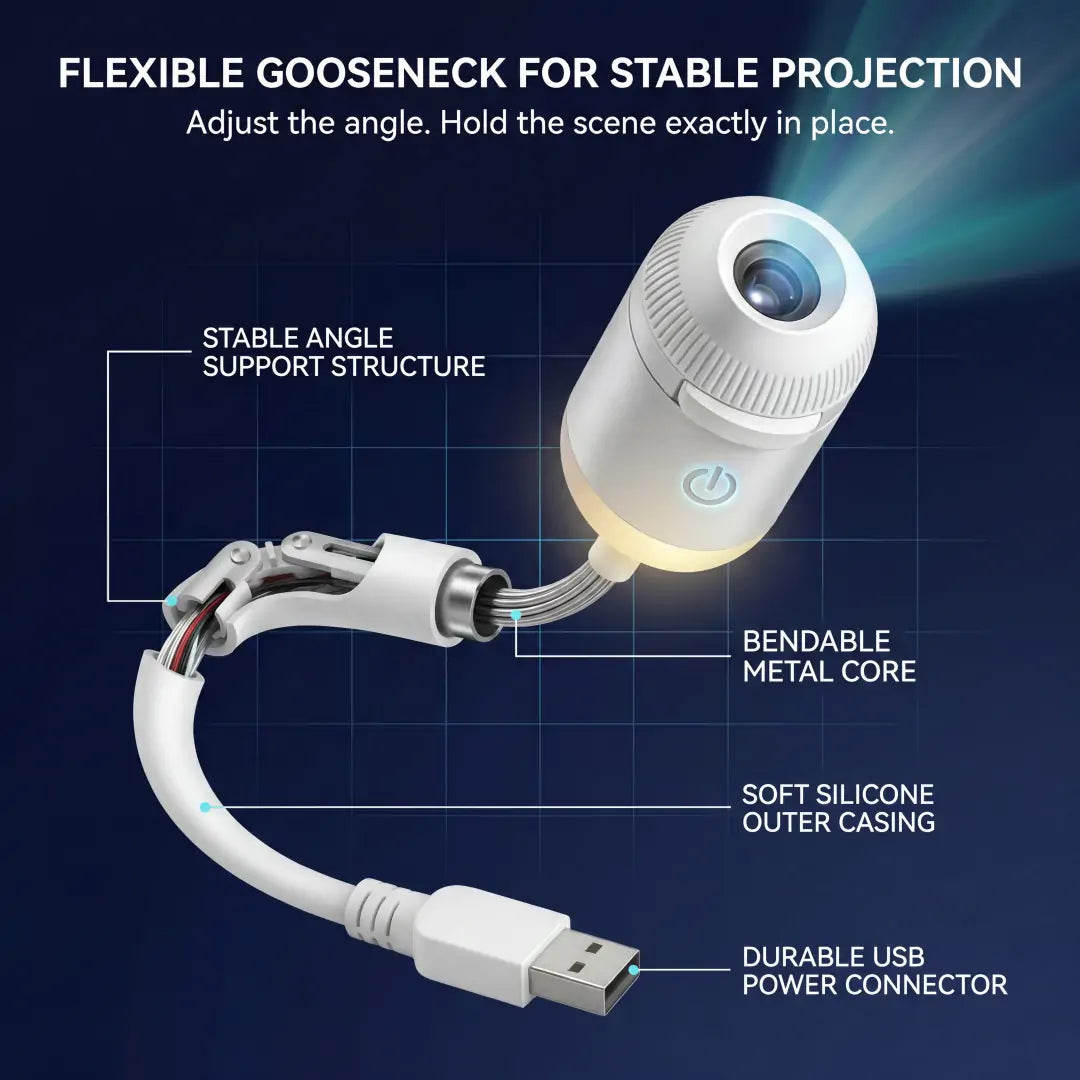Galaxy Holo Night Projector