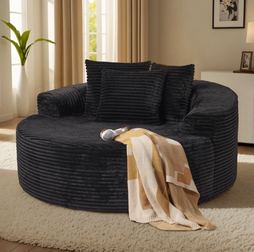 Lumen Boneless Round Lounge Chair