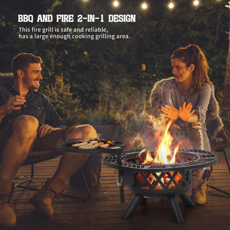 Lumen Backyard Fire Grill Pit
