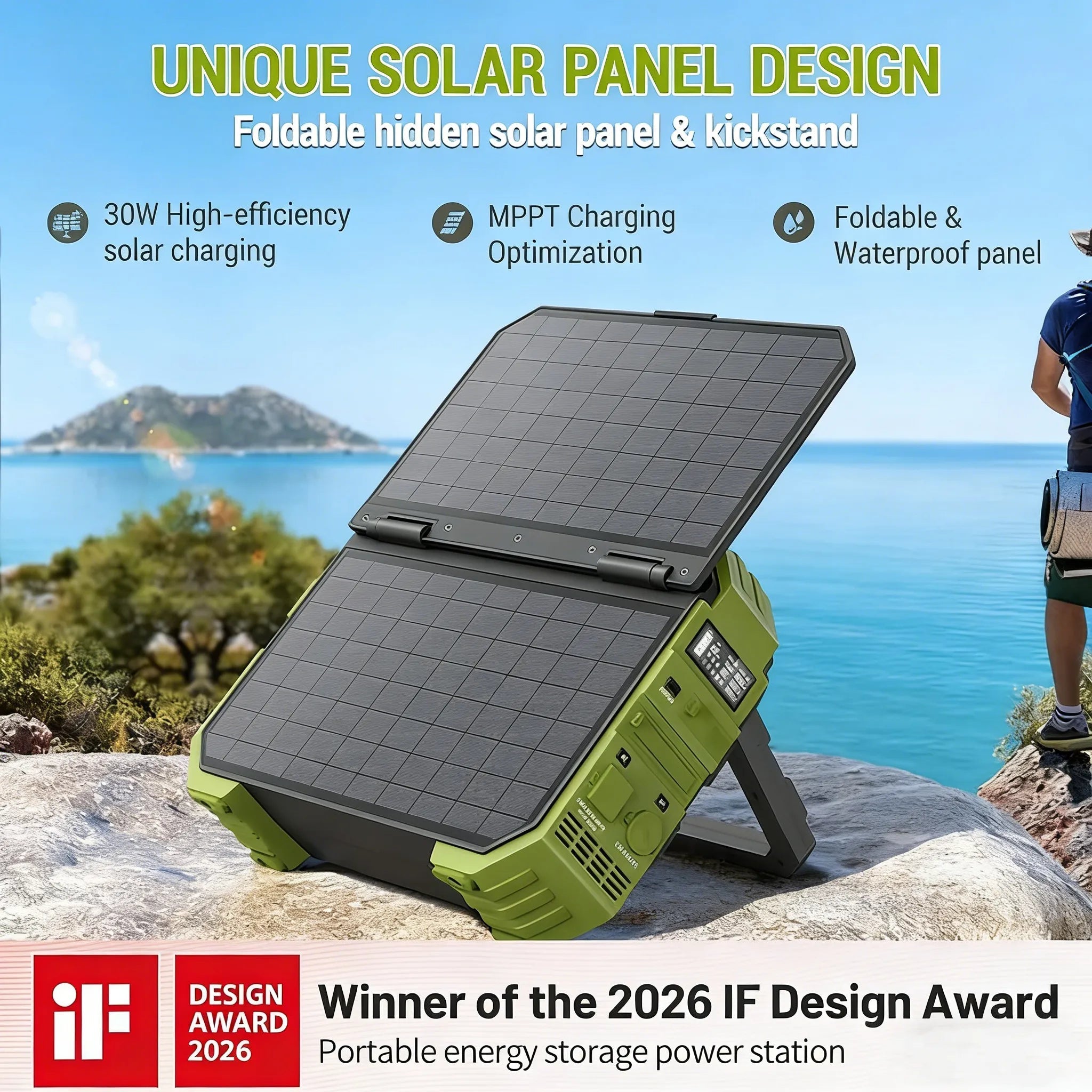 SolarGo Portable Power Companion Hub