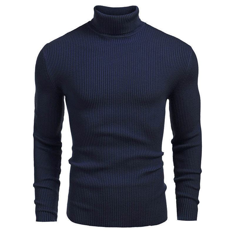 NordTrek SlimFit Ribbed Turtleneck Sweater