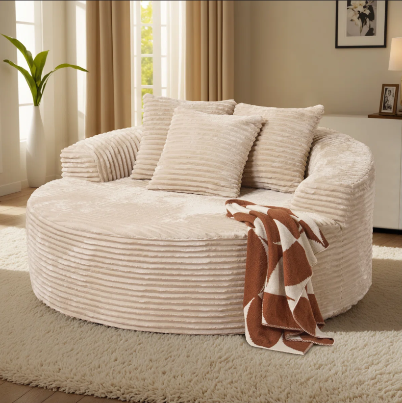 Lumen Boneless Round Lounge Chair