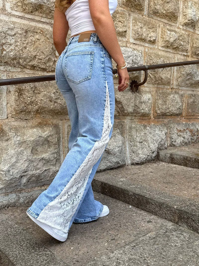 Lace Flair Jeans