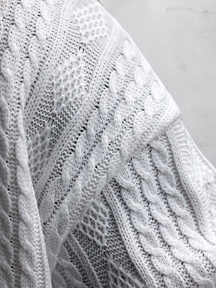 Cozy Cable Knit Tee & Shorts