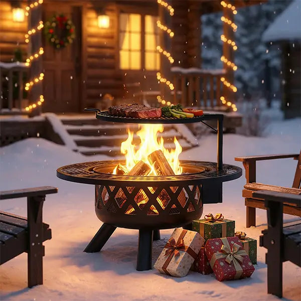Lumen Backyard Fire Grill Pit
