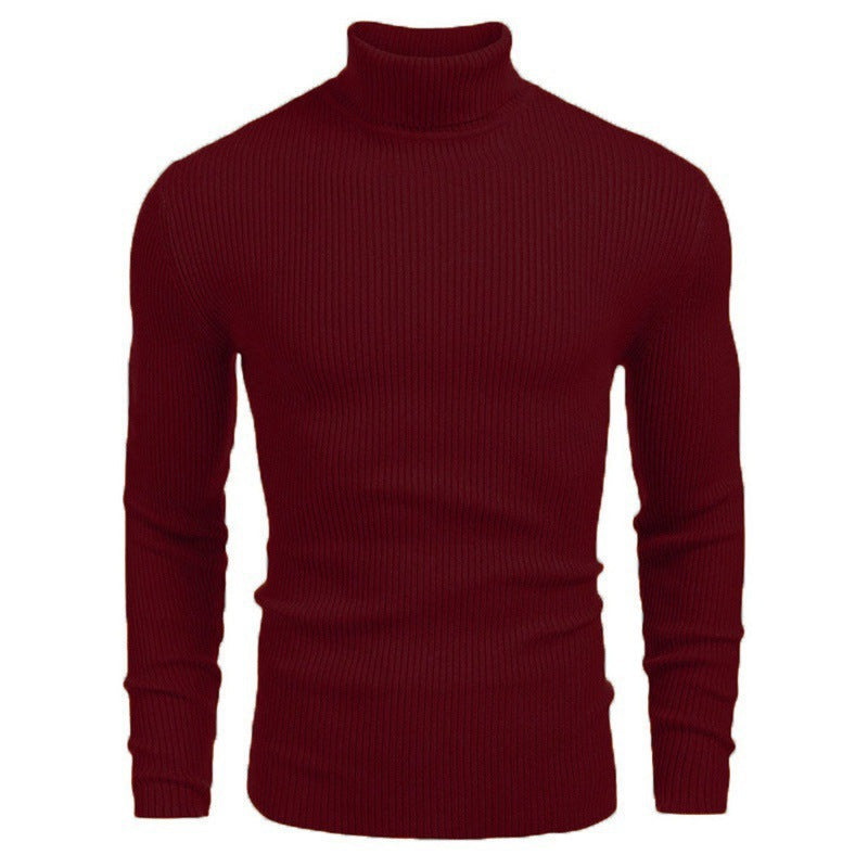 NordTrek SlimFit Ribbed Turtleneck Sweater