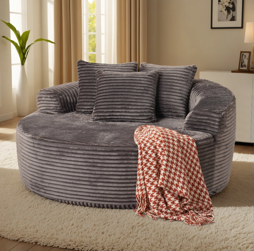 Lumen Boneless Round Lounge Chair