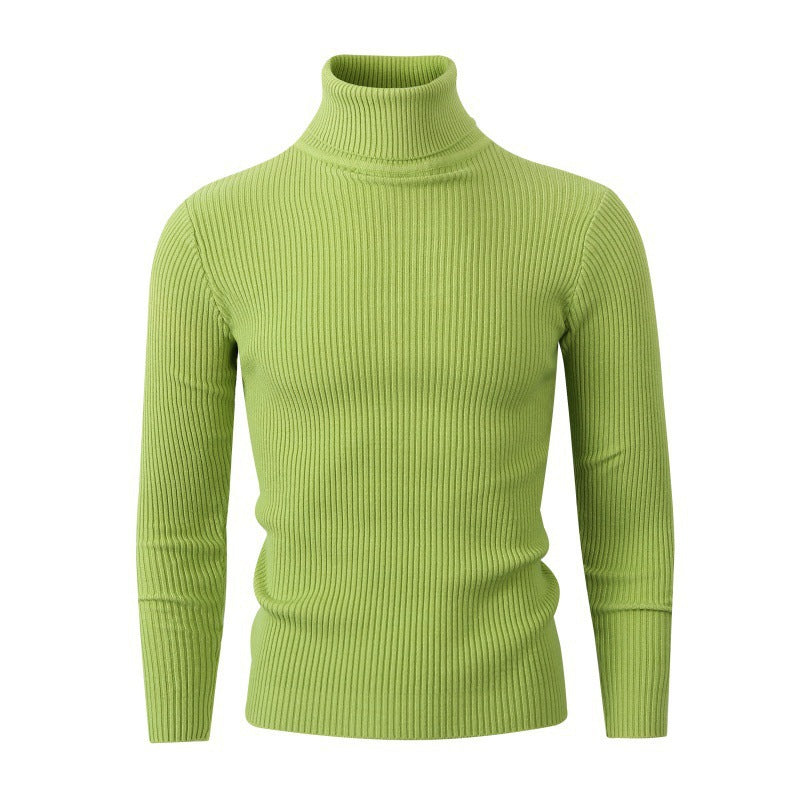 NordTrek SlimFit Ribbed Turtleneck Sweater